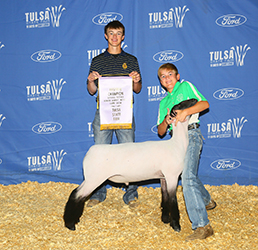 2020 Winners - Allen/Newcomb Show Lambs and Treadmills